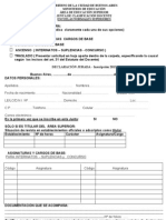 Formulario Inscripcion - Normal y Superior PDF
