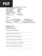 Zero and First Conditional