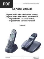 Gigaset 40xx Service Manual L2.5 v2.1