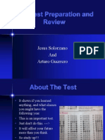 CST Test Preparation and Review: Jesus Solorzano and Arturo Guerrero