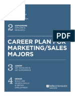 Career Plan for Marketing & Sales 2013 | DePaul University Career Center