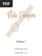 Viola Caipira Vol 1 Claudia m Neves