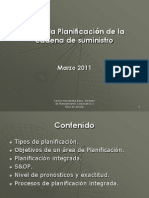Rol de La Planificación de La Cadena de Suministro: Marzo 2011