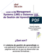 Learning Management Systems (LMS) o Sistemas de Gestión Del Aprendizaje