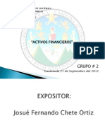 Exposicion Activos Financieros