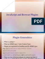 Javascript and Browser Plugins