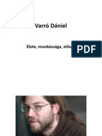 Varró Dániel Élete