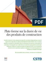 12015 Plate-Forme Duree Vie Produits Construction