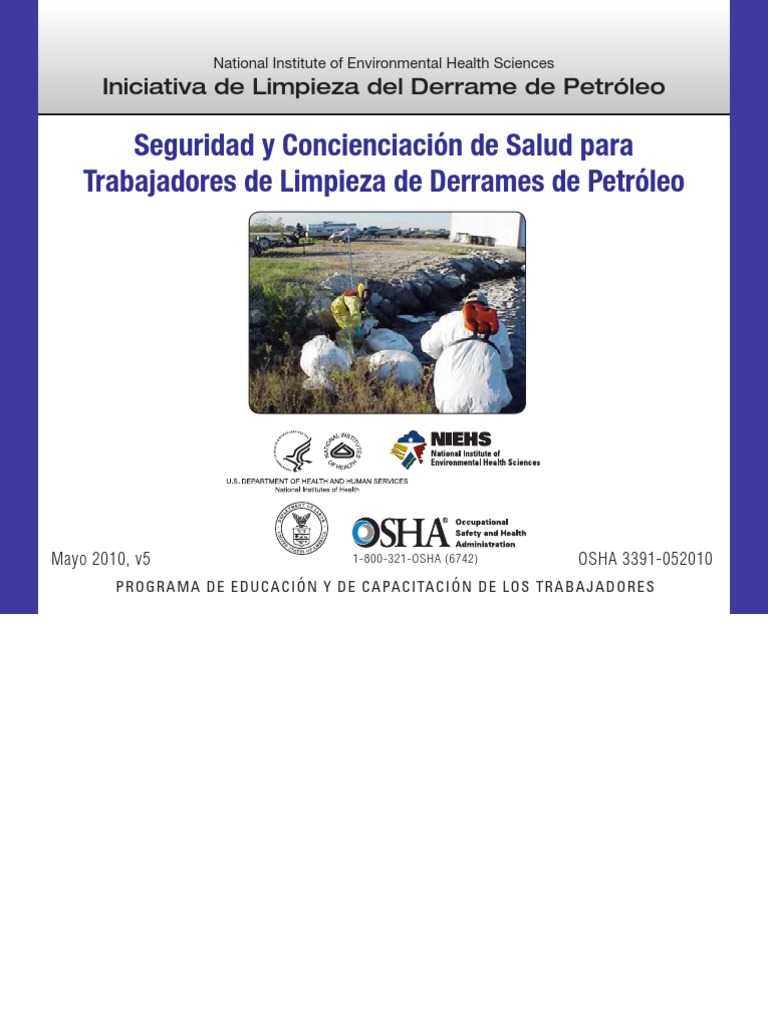 Seguridad en El Derrame de Petroleo | PDF | Tecnología