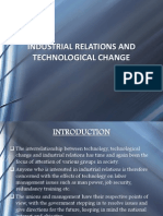 Industrial Relations and Technological Change