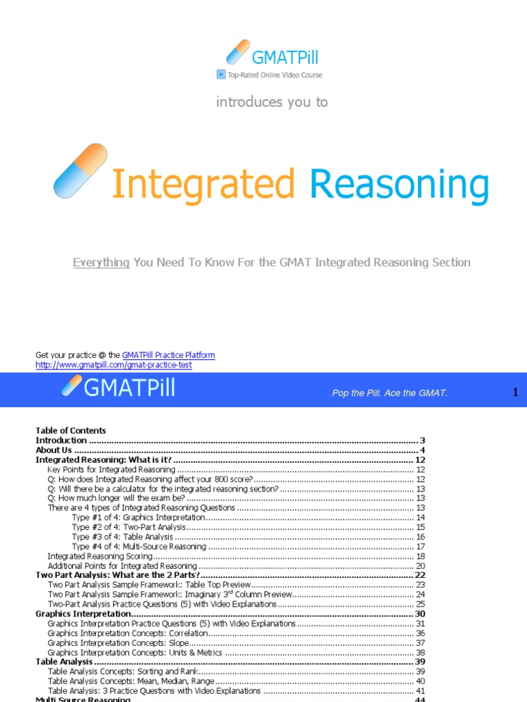 GMAT Prep Help | PDF
