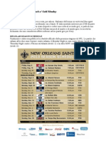 Saints 22-04-2013
