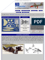 1_72 Scale Rockwell International XFV-12A Naval VTOL Fighter on Alternative