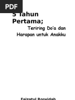 Download 5 Tahun Pertama Ahmad-buklet by faizatul rosyidah SN13742582 doc pdf