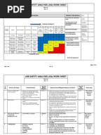test pressure jsa for Analysis Pressure Safety Testing Job