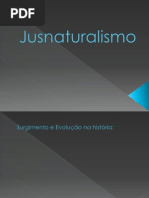 Trabalho Sobre Jusnaturalismo