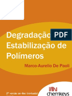 Degradacao e Estabilizacao de Polimeros 2008