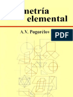 Pogorelov a v - Geometria Elemental - Libro