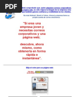 CORREOS CORPORATIVOS