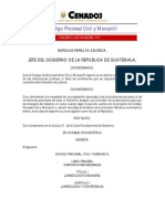 Codigo Procesal Civil y Mercantil