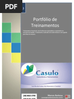 Portfólio 2013 - Casulo Treinamentos