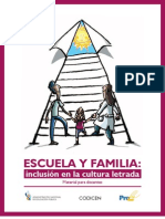 Escuela y Familia - Inclusion en La Cultura Letrada