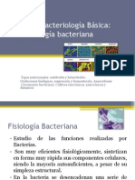 Unidad i Fisiologia Bacteriaa