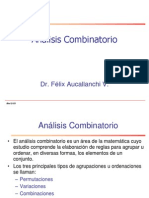 Análisis combinatorio Biol 2153