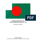 Bangladesh flag rules on display and use