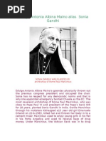 Download Edvige Antonia Albina Maino Alias Sonia Gandhi by fredy SN13746840 doc pdf