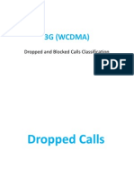 3G (WCDMA) Drop & Blok Call Clasification