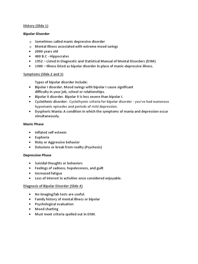 Bipolar disorder reflection paper picture