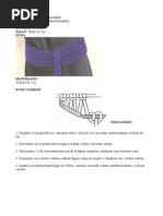 TELAR Macrame Faja Nudo Cordon