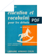 Langue Française Lecture Courante CP CE1 Elocution et vocabulaire Picard 1963