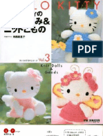 Crafts - Crochet Ebook - Hello Kitty Vol 3 - Japanese
