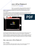 Windows XP No Windows 8