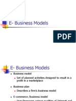 E- Business Models