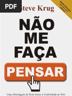 LIVRO-Nao Me Faca Pensar(Steve Krug)