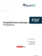 SpearMC PeopleSoft v9.1 Query Manager SAMPLE