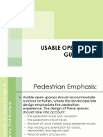 Planning Usable Open Space Guidelines