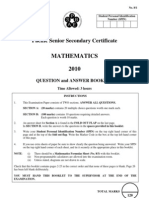 PSSC Maths QP PDF