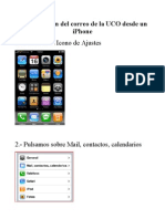 Configuración Del Correo de La UCO Desde Un Iphone