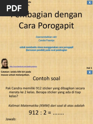 Cara Pembagian Porogapit By Candra