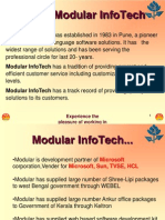 What Is Modular Infotech: Modular Infotech Was Established in 1983 in Pune, A Pioneer