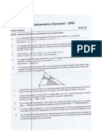 KVS Junior Mathematics Olympiad 