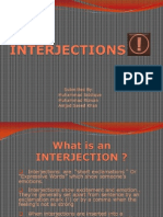 Interjection s