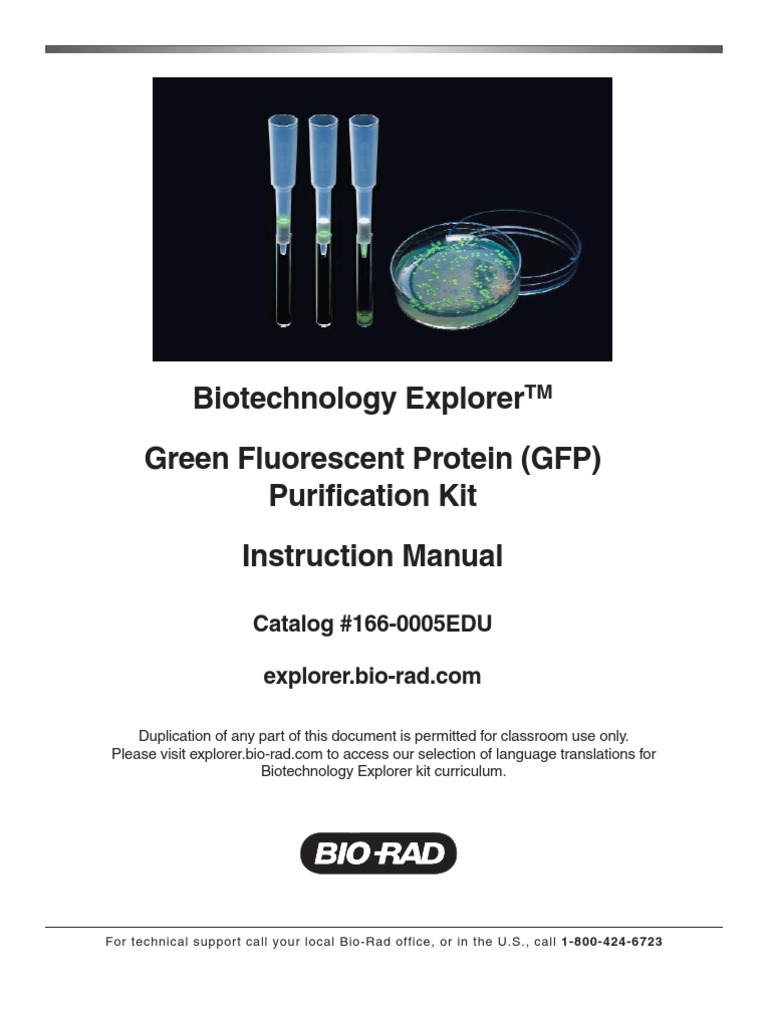 Kit Biorad | Download Free PDF | Bacteria | Proteins