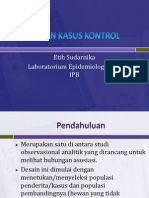 Kajian Kasus Kontrol PDF