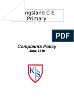 Complaints Policy June