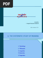 Chapter I (The Study of Meaning)